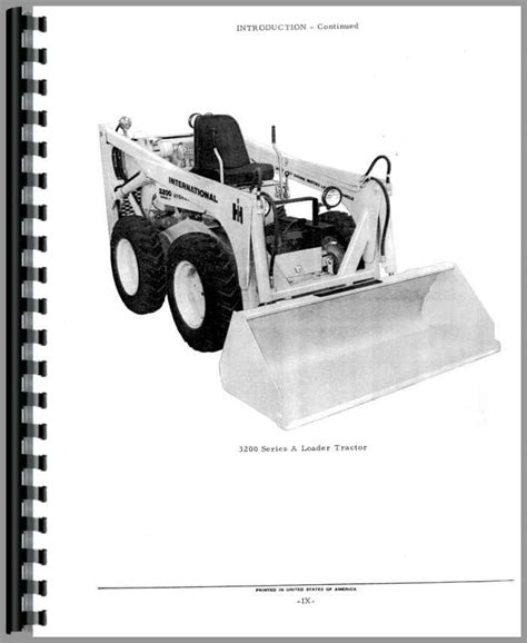 ih 3200b skid steer|international harvester 3200a manual.